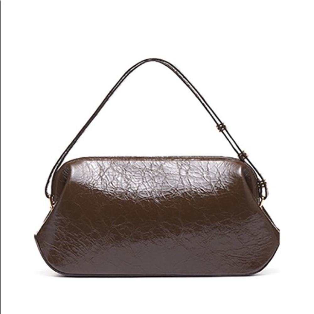 Osoi Dutch Brot Shoulder bag in Wrinkle Brown